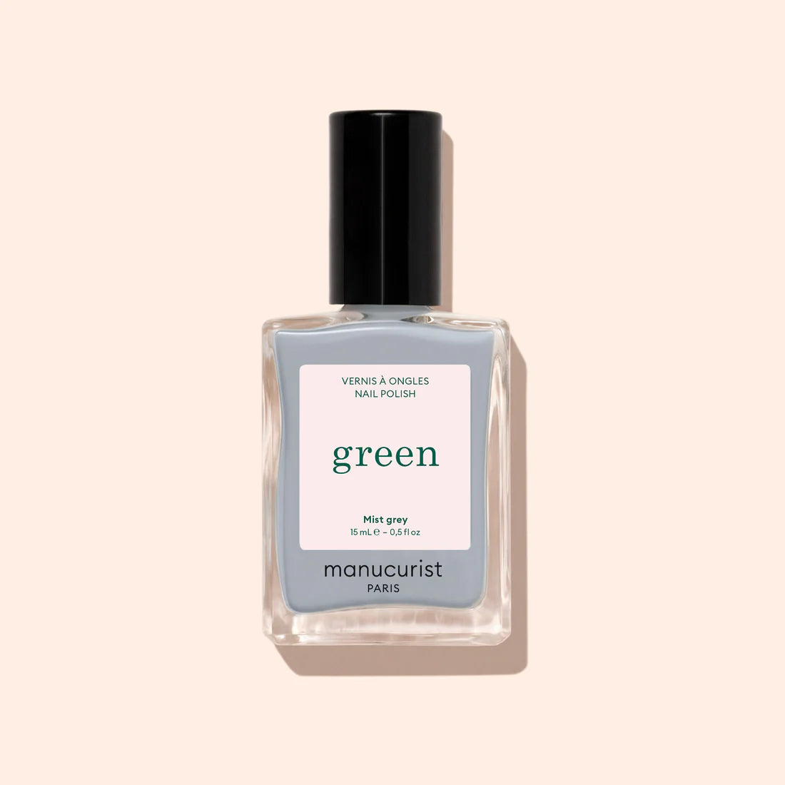 Vernis à ongles gamme Green™ bleu aux sous-tons gris (mist grey)