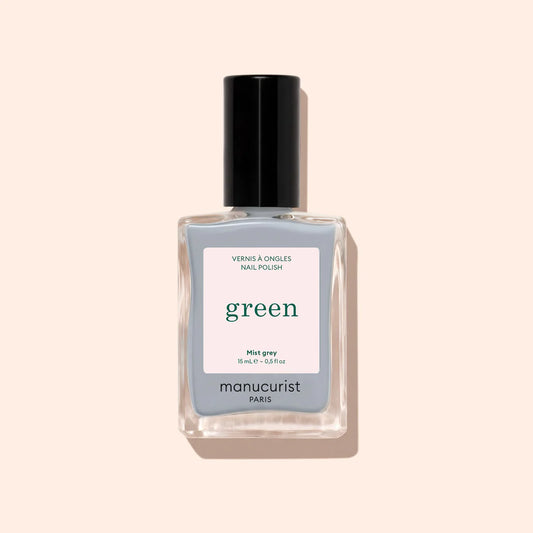 Vernis à ongles gamme Green™ bleu aux sous-tons gris (mist grey)