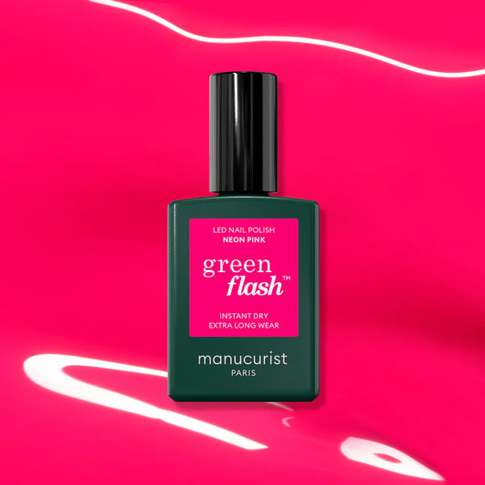 Vernis à ongles semi-permanent rose néon (néon pink)