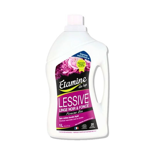 Lessive linge noir et foncé