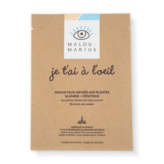 Patchs yeux infusés aux plantes illumine + défatigue