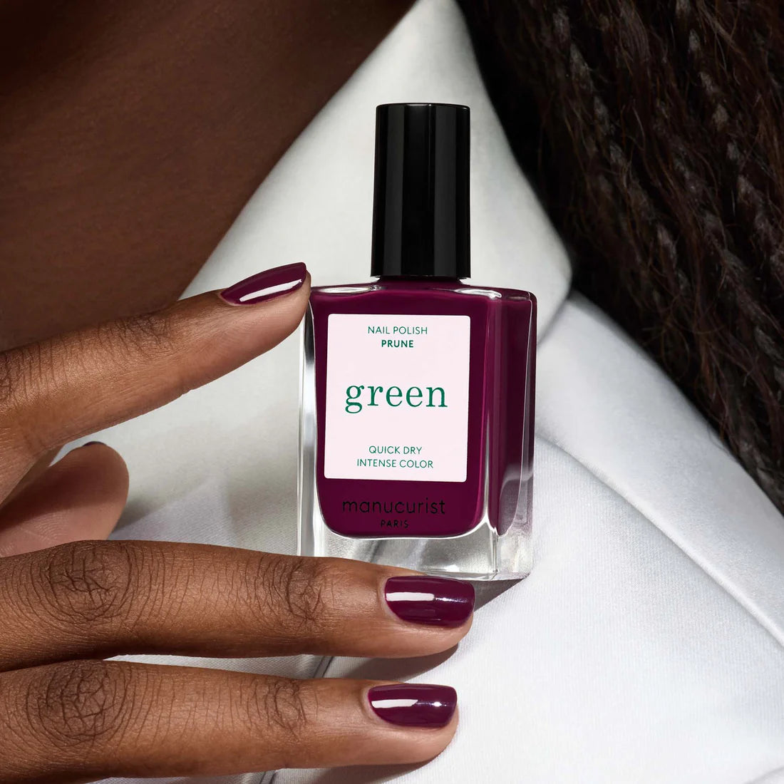Vernis à ongles gamme Green™  bordeaux lie de vin (Prune)
