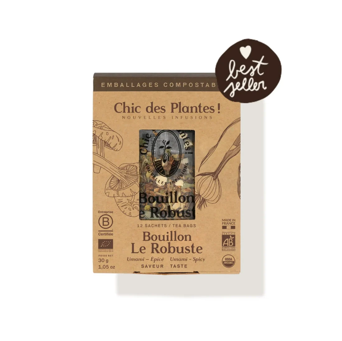 Bouillon  BIO - le robuste