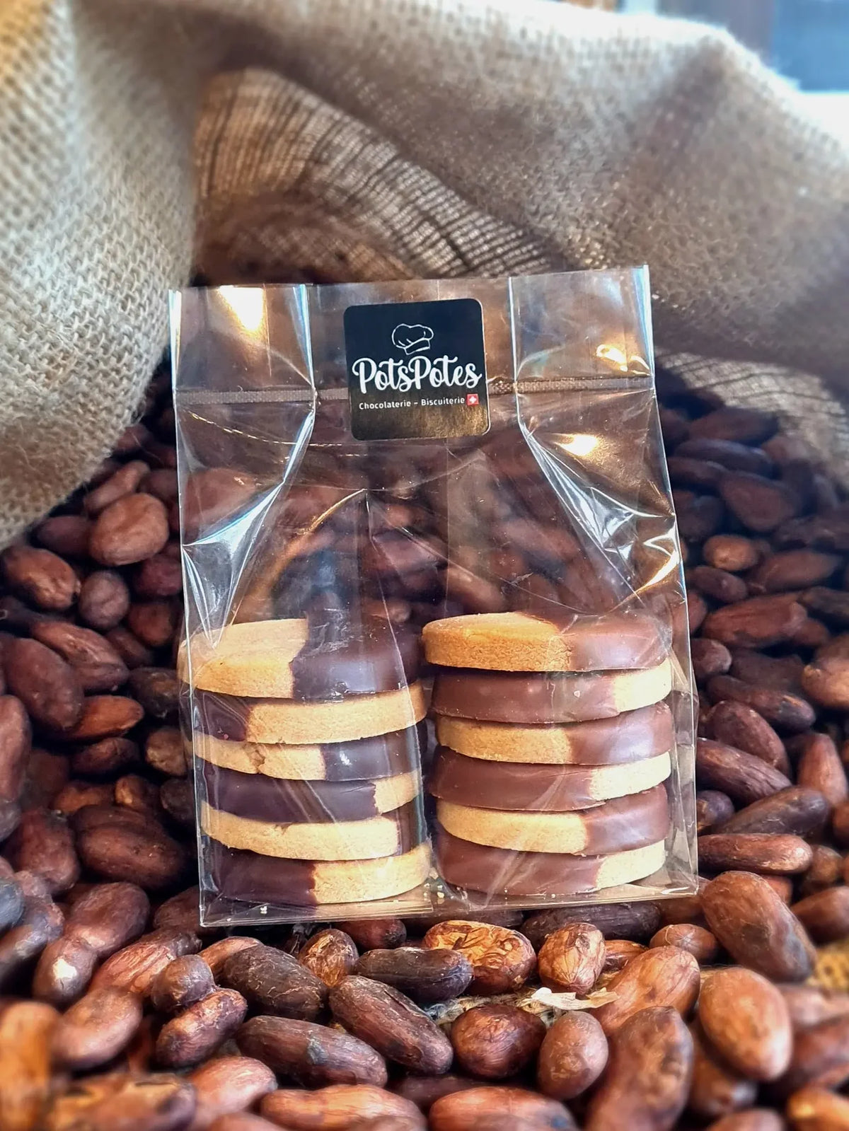 Sablés fin 2 chocolats