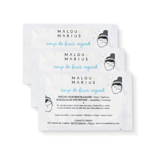 Patchs yeux biocellulose/lisse + hydrate