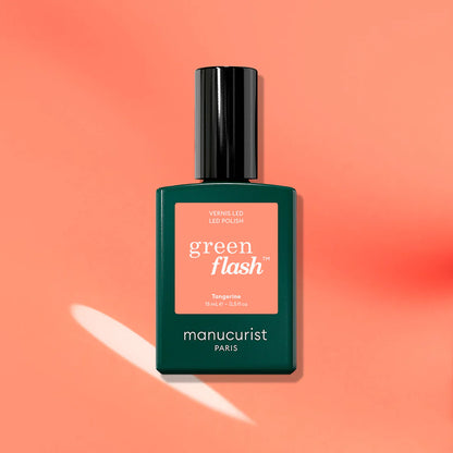 Vernis à ongles semi-permanent orange clair (tangerine)