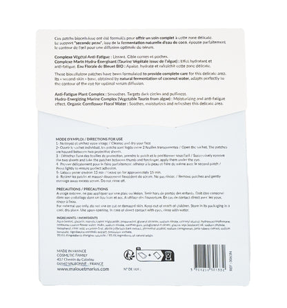 Patchs BIO cellulose yeux lissant et hydratant
