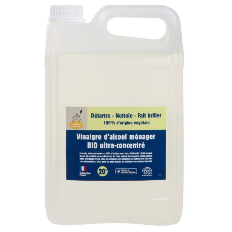 Vinaigre alcool bio 20%