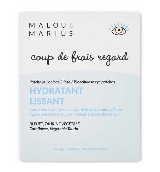 Patchs BIO cellulose yeux lissant et hydratant
