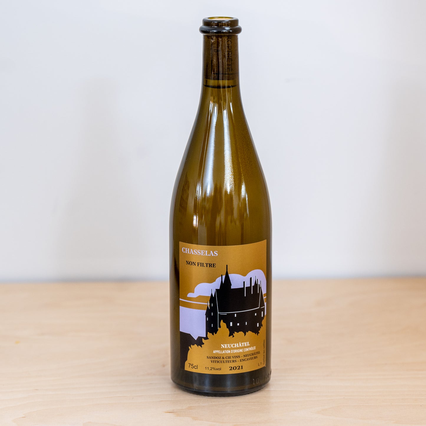 Vin blanc non filtré