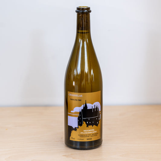 Vin blanc non filtré