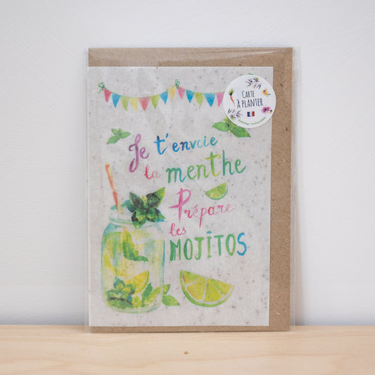 Je t'envoie la menthe, prépare les mojitos